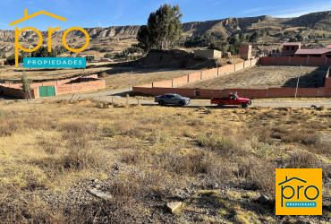 🏜️Terreno en Huayhuasi Achocalla